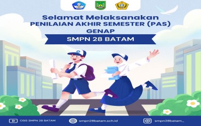 SMP NEGERI 28 BATAM MELAKSANAKAN PENILAIAN AKHIR SEMESTER (PAS) GENAP TP. 2024/2025